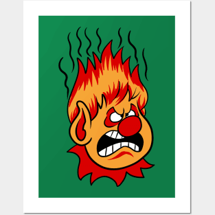 Miser brothers - Heat miser Posters and Art